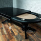 BBO Poker Tables Elite Black Oval Poker Table 10 Person