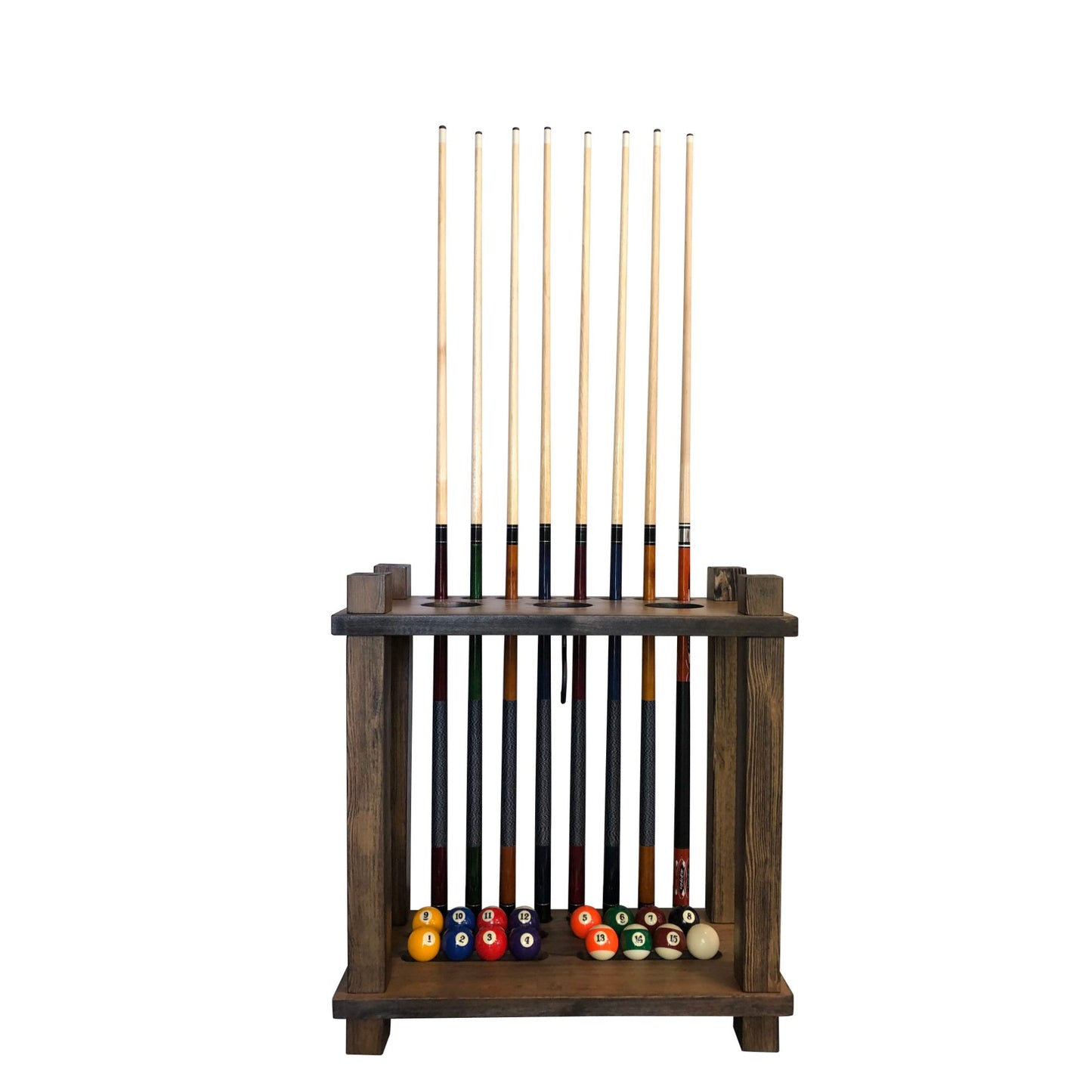 Playcraft Premium Hardwood Billiard Floor Rack - Gaming Blaze