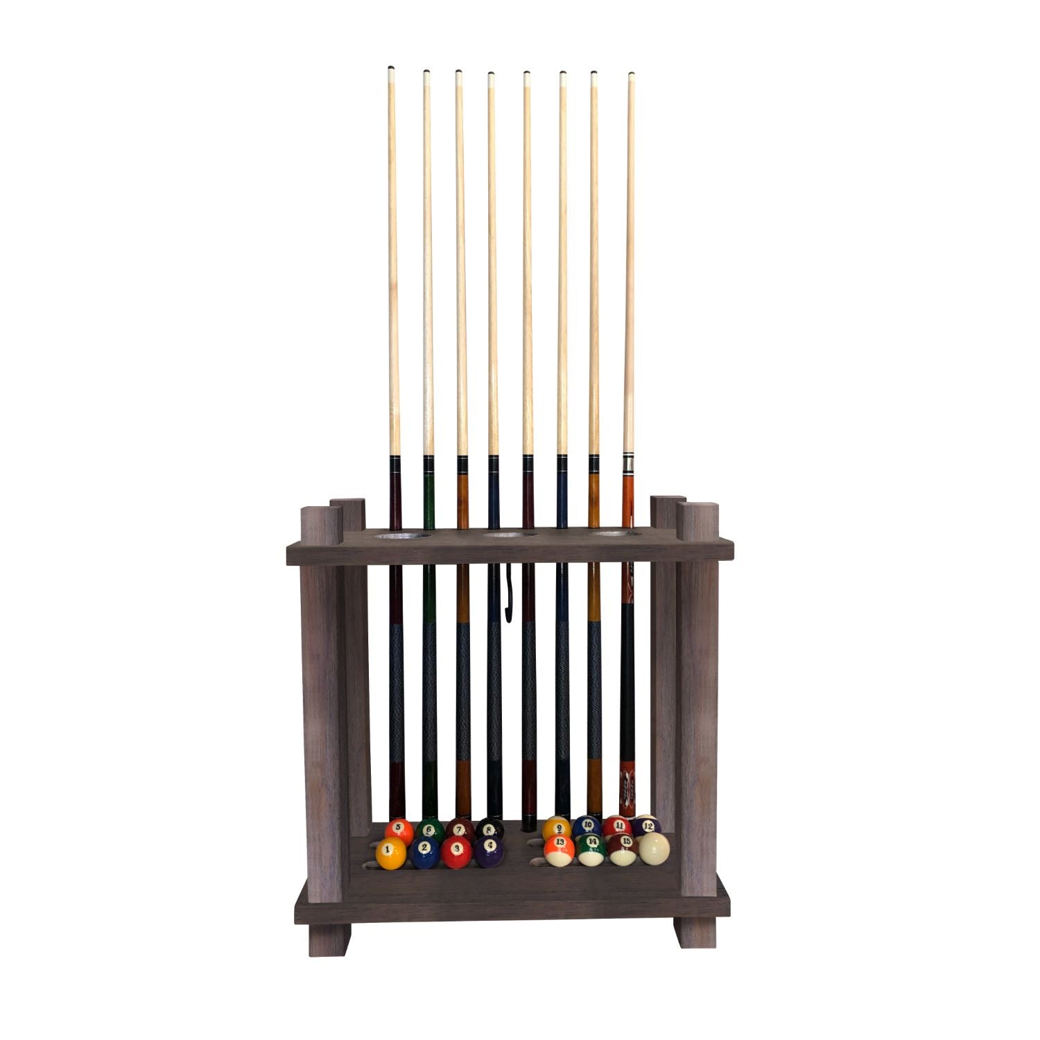 Playcraft Premium Hardwood Billiard Floor Rack - Gaming Blaze